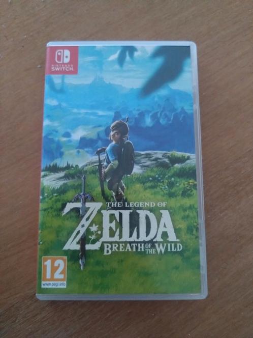 The Legend of Zelda: Breath of the Wild, Spelcomputers en Games, Games | Nintendo Switch, Zo goed als nieuw, Overige genres, 1 speler