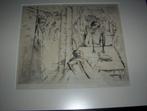 Jacob Steinhardt, droge naald ets, gesigneerd, Antiek en Kunst, Kunst | Etsen en Gravures, Ophalen of Verzenden