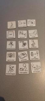 12 dagritme magneten planbord magneten autisme adhd, Ophalen of Verzenden