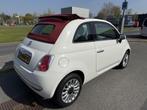 Fiat 500 C 1.2 Lounge Cabrio / Airco / PDC / Leer, Voorwielaandrijving, Euro 5, Gebruikt, 4 cilinders