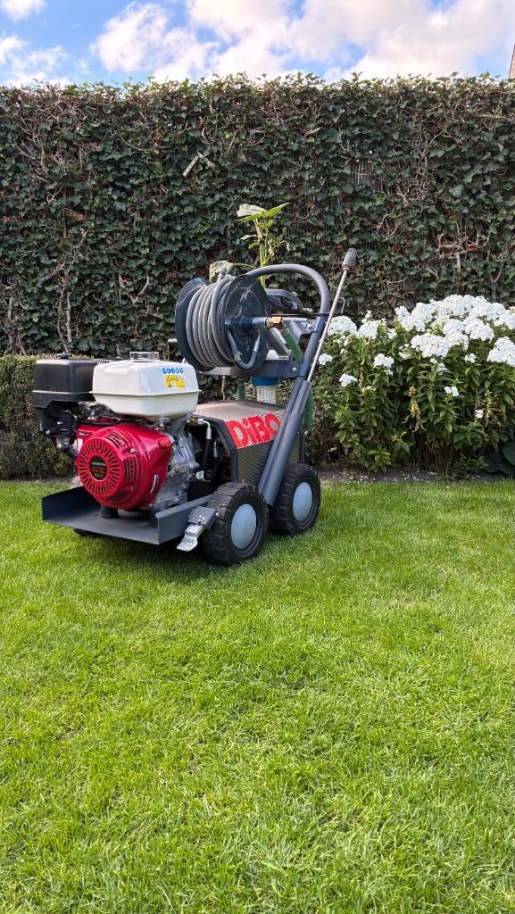 Dibo PTL 200/18, Tuin en Terras, Hogedrukreinigers, Zo goed als nieuw, Benzine, Met regelbare waterdruk, Ophalen