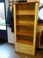 Vitrinekast, Huis en Inrichting, Kasten | Vitrinekasten, Ophalen, Glas, 50 tot 100 cm, Zo goed als nieuw