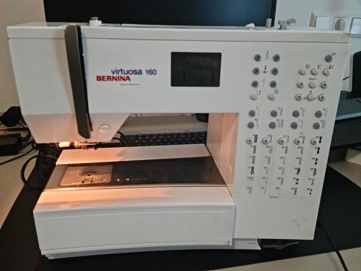 Bernina Virtuosa 160 Naaimachine, Hobby en Vrije tijd, Naaimachines en Toebehoren, Gebruikt, Naaimachine, Bernina, Ophalen of Verzenden