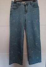Als nieuwe wide leg stretch jeans maat 42, Ophalen of Verzenden, Nieuw, Blauw, W33 - W36 (confectie 42/44)