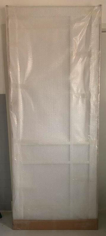 1x Nieuwe luxe JAVA binnendeur wit afgel. 880x2315mm opdek beschikbaar voor biedingen