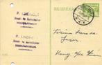 P. Lindhout, Honselersdijk - 08.1940 - briefkaart, Ophalen of Verzenden, Briefkaart