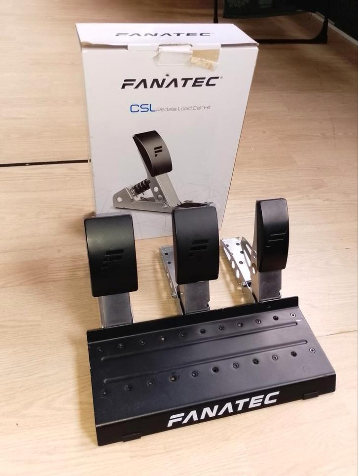 Fanatec CSL Loadcell Pedalen - Sim Racing, Computers en Software, Joysticks, Zo goed als nieuw, Ophalen