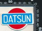 Sticker: Datsun (4), Ophalen of Verzenden, Zo goed als nieuw, Auto of Motor