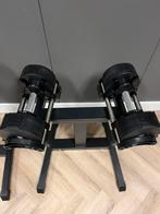 Adjustable/verstelbare (Nüobell) dumbells 2 - 20 met stand!, Sport en Fitness, Fitnessmaterialen, Nieuw, Ophalen of Verzenden