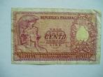 1130. Italië, 100 lira 1951 Athena., Verzenden, Italië, Los biljet