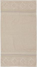 Pip Studio Soft Zellige Badlaken Khaki 70140 half geld, Verzenden, Nieuw, Beige, Handdoek