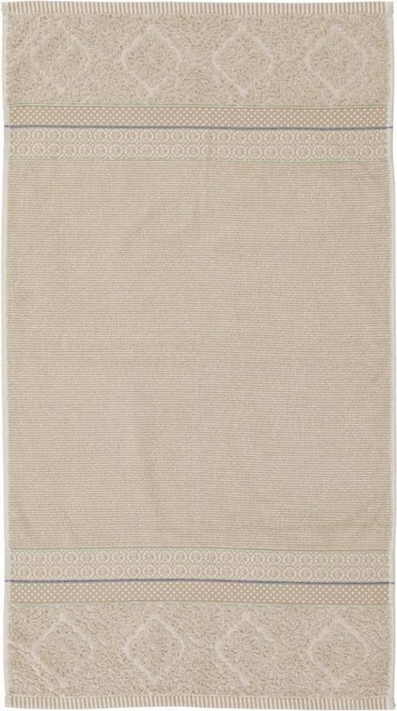 Pip Studio Soft Zellige Badlaken Khaki 70140 half geld, Huis en Inrichting, Badkamer | Badtextiel en Accessoires, Nieuw, Handdoek