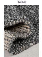 Fair Rugs wol vloerkleed nieuw in plastic Dark Grey 160x230, Ophalen, Nieuw, Tapijt