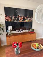 Bolia noten dressoir. 200 cm lang, Ophalen, 25 tot 50 cm