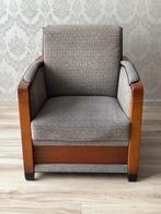 Schuitema Art Deco (Decoforma) Fauteuil – Vintage designmeub, Ophalen, Hout, Gebruikt, 75 tot 100 cm