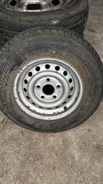 3 Reserve aanhanger wielen met nieuwe banden, Auto diversen, Aanhangwagen-onderdelen, Ophalen, Nieuw