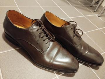 Suitsupply donkerbruin leren herenschoenen maat 44 beschikbaar voor biedingen