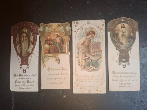 8x prentjes eerste communie Amsterdam 1905-1917 o.a. Stricke, Verzamelen, Religie, Gebruikt, Christendom | Katholiek, Kaart of Prent