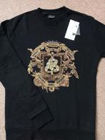 Zara Man trui sweater zwart met gouden kraaltjes S, Zwart, Ophalen of Verzenden, Zo goed als nieuw, Zara Man