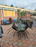 Vier Tuinstoelen zgan, Tuin en Terras, Tuinsets en Loungesets, Ophalen of Verzenden, Zo goed als nieuw, Kunststof, 2 zitplaatsen