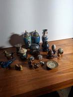 Verzameling cloisonné., Ophalen of Verzenden