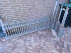 Metalen Hekwerk + Poortje, Tuin en Terras, Tuinhekken en Hekwerk, Ophalen, Met poort, Gebruikt, Sierhekwerk