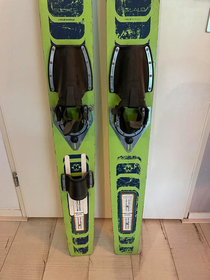 Vintage Freyrie Waterski's - Wereldkampioen 1975, Watersport en Boten, Waterski's, Gebruikt, Waterski's, 160 cm of meer, Ophalen