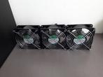 3 stuks nieuwe ventilatoren 220 volt SUNON 120x120x38mm., Ophalen, Nieuw