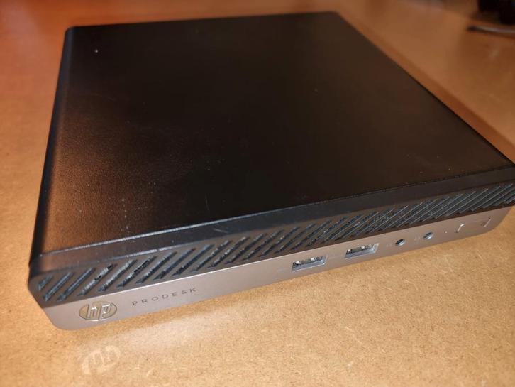 HP Prodesk 400 G3 mini, Computers en Software, Desktop Pc's, Gebruikt, SSD, Ophalen of Verzenden