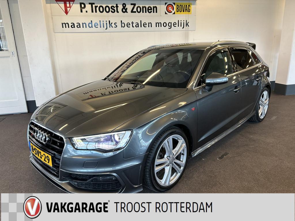 Audi A3 Sportback 1.2 TFSI Ambition Pro Automaat RS3 Uitgevo, Auto's, Euro 5, Start-stop-systeem, Gebruikt, Zwart