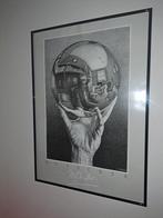 Escher poster in zwarte lijst, Ophalen of Verzenden
