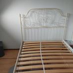 Ikea twijfelaar, Huis en Inrichting, Slaapkamer | Bedden, Gebruikt, Wit, Twijfelaar, Metaal