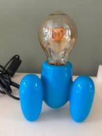 Vintage Space Age raket lamp blauw, Space Age, Kunststof, Ophalen of Verzenden, Zo goed als nieuw