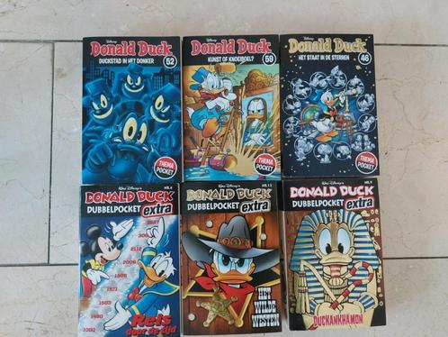 Donald Duck dubbelpockets extra en Themapockets, Boeken, Stripboeken, Zo goed als nieuw, Meerdere stripboeken, Ophalen of Verzenden