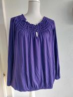 Paarse blouse met lange mouwen maat XL Miss Etam, Paars, Maat 46/48 (XL) of groter, Ophalen of Verzenden, Onbekend