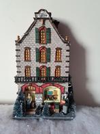 Miniatuur kerstdorp spulletjes: Gevelhuis1920 (plat), Diversen, Kerst, Ophalen, Zo goed als nieuw