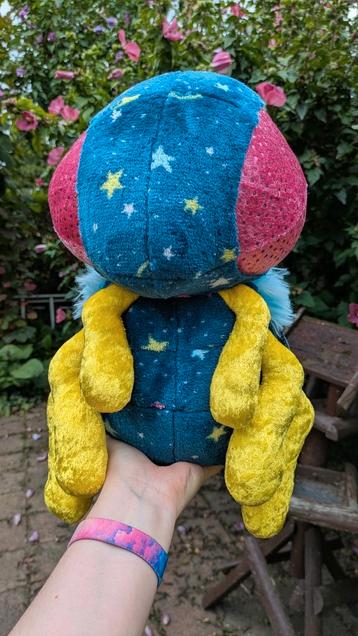 Galaxy vlieg knuffel handgemaakt blauw roze geel beschikbaar voor biedingen