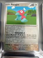 Porygon (MEW 151) 137/165 reverse holo, Hobby en Vrije tijd, Verzamelkaartspellen | Pokémon, Nieuw, Foil, Ophalen of Verzenden