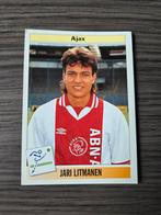 Panini voetbal 95 Jari Litmanen 1995 nr. 14 Ajax, Verzamelen, Ophalen of Verzenden, Zo goed als nieuw, Ajax, Poster, Plaatje of Sticker