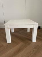 Klein wit Jan de Bourvrie tafeltje, Huis en Inrichting, Tafels | Salontafels, Ophalen, Gebruikt, 50 tot 100 cm, Vierkant