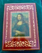 Grote juwelendoos + Reuge muziekdoos, afbeelding Mona Lisa., Verzenden