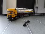 826 herpa man bertschi zwitserland tank oplegger 1:87 truck, Ophalen of Verzenden, Nieuw, Bus of Vrachtwagen, Herpa
