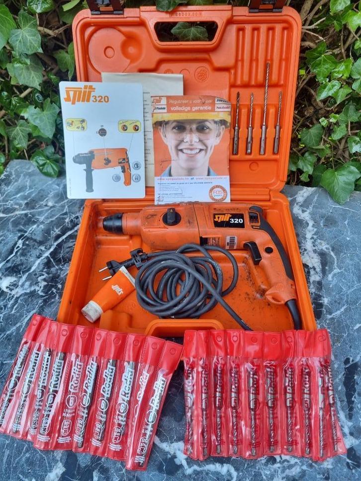 SPIT SDS plus hamerboormachine, Doe-het-zelf en Verbouw, Gereedschap | Boormachines, Zo goed als nieuw, Boormachine, 600 watt of meer