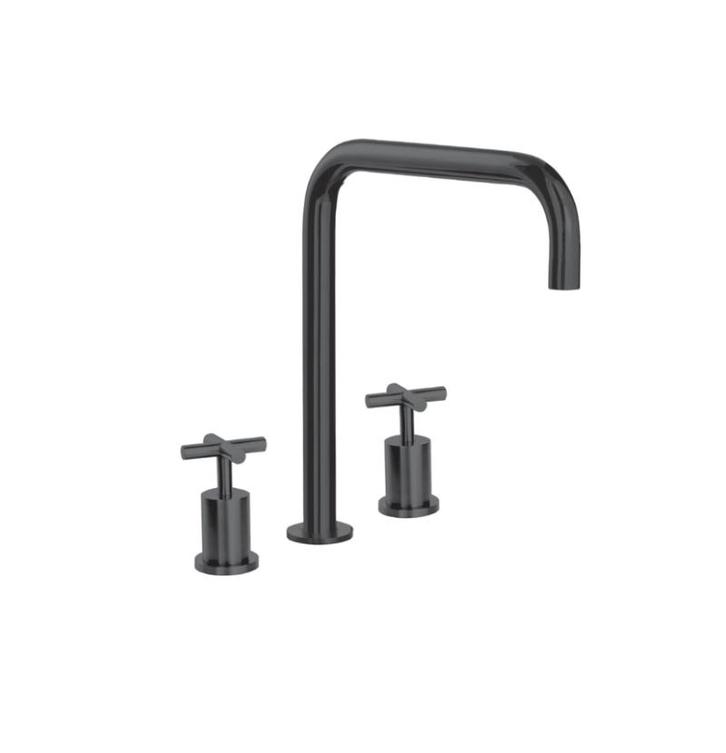 LANESTO VENETO 3 GATS KEUKENKRAAN GUN METAL, Doe-het-zelf en Verbouw, Sanitair, Nieuw, Kraan, Ophalen of Verzenden