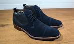 Floris van Bommel halfhoge herenschoenen maat 7,5 / 41,5, Ophalen, Blauw, Floris van Bommel, Zo goed als nieuw