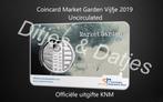Market Garden Vijfje in coincard KNM, Ophalen of Verzenden, Koningin Beatrix, Euro's