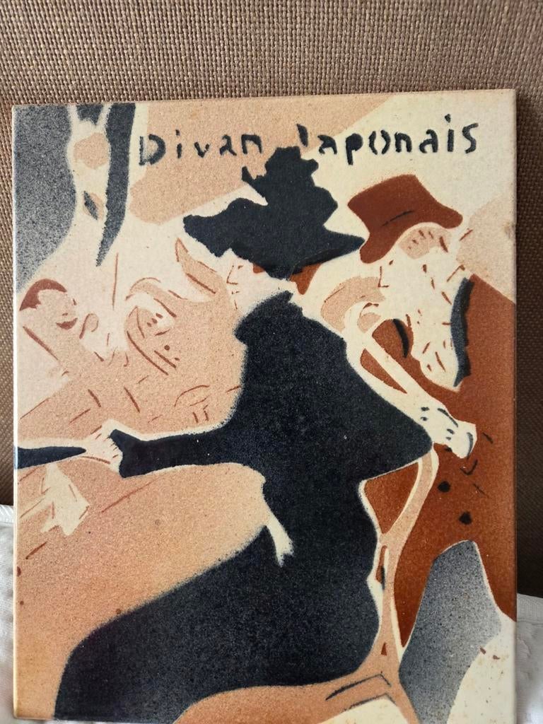 Vintage Tegel - Divan Japonais, Ophalen of Verzenden