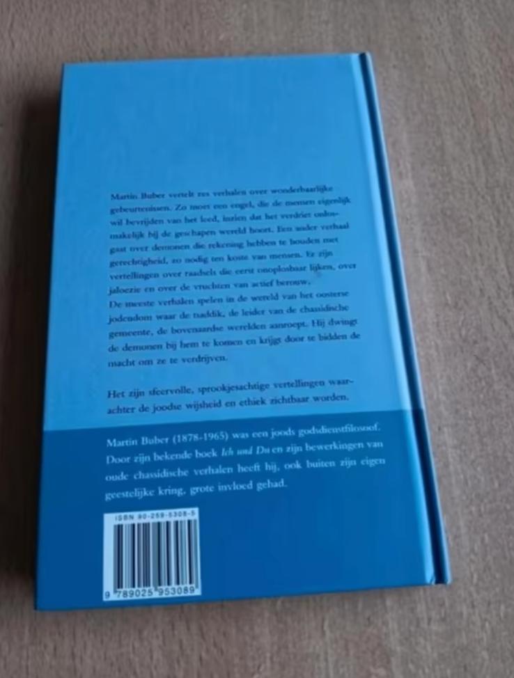 Martin Buber - Vertellingen over engelen, geesten en demonen, Ophalen of Verzenden, Zo goed als nieuw
