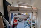 Hoogslaper met bureau eronder (speciale maat), Huis en Inrichting, Slaapkamer | Stapelbedden en Hoogslapers, Ophalen, Gebruikt