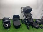 Cybex priam chrome zwart - 3-1 maxicosi kinderwagen, Zo goed als nieuw, Verstelbare duwstang, Ophalen, Kinderwagen
